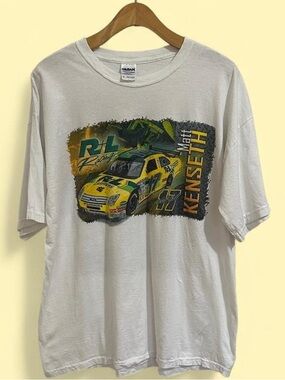 Early 2000s Matt Kenseth NASCAR T-Shirt Size XL
